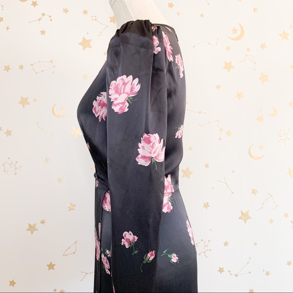 NEW Reformation Toronto Floral Midi Slit Dress - Picture 4 of 16